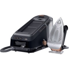 Braun CareStyle 7 Pro IS 7286 BK Steam Iron 2700W - Elegant Black & Gold Design for Effortless Ironing!